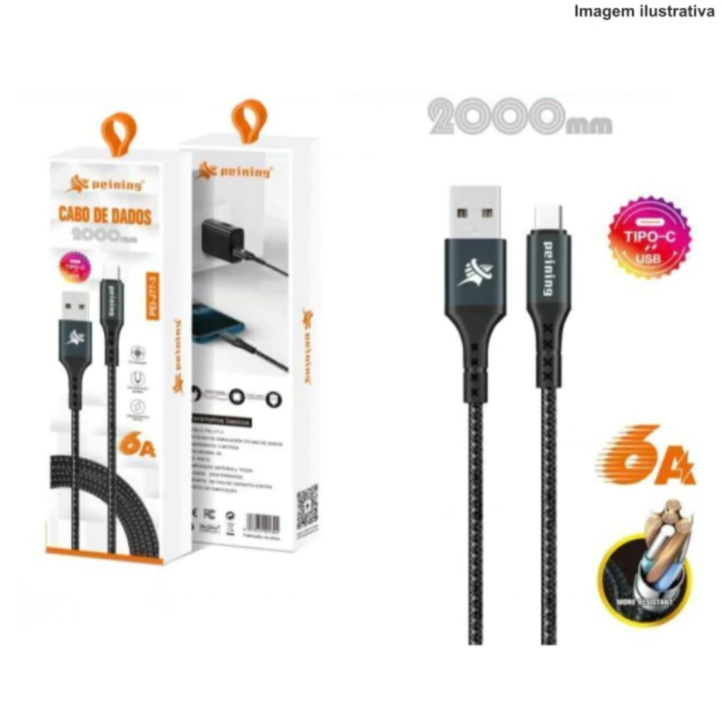 59-5d7b9746d152f674db17398206228527-1024-1024 Cabo V8 Reforçado 2M 6A PEI-J77-1 – Alta Velocidade e Durabilidade - Imagem 1