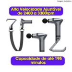 Massageador Muscular Portátil 3x1 BM-F1022 B-Max – Alívio e Relaxamento Instantâneo - Imagem 5