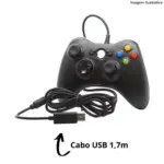 Controle Xbox 360 KTS – Com Fio Alta Precisão