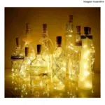 Rolha com Fio de Fada 15 Leds Warm 25006 HY69 – Decoração Charmosa e Iluminada - Imagem 4