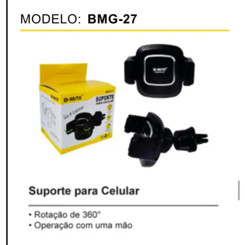Suporte para Celular BMG-27 – Ajustável e Estável
