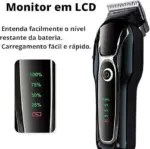 Máquina de Tosa Profissional Kemei KM-1991 – Potente e Precisa - Imagem 3