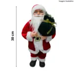 Papai Noel 30cm BR1930 – Decoração Natalina Sortida - Imagem 6