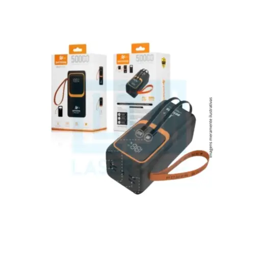 Power Bank 50000mAh WUP-946 – Super Capacidade e Carga Rápida