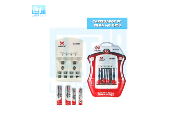 7ad7f5b9f72d74da7e017df3781c0431-ac85d65f341df1e87b17165730529042-1024-1024 Carregador de Pilhas com Pilhas Palito e Comum MO-CP53 – Eficiente e Prático - Imagem 1