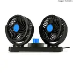 Mini Ventilador Automotivo Duplo 12V CRS-1000 TRY-0001 – Arrefecimento e Conforto - Imagem 3