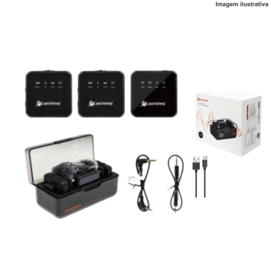 9-d1c19aa4e18093c7f217365162280100-1024-1024 Microfone Lapela Sem Fio PEI-MKF08A – Profissional e Prático - Imagem 1