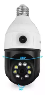 Câmera de Segurança Wi-Fi Lente Dupla LB-CA217 – Visão 360° e Alta Resolução - Imagem 2