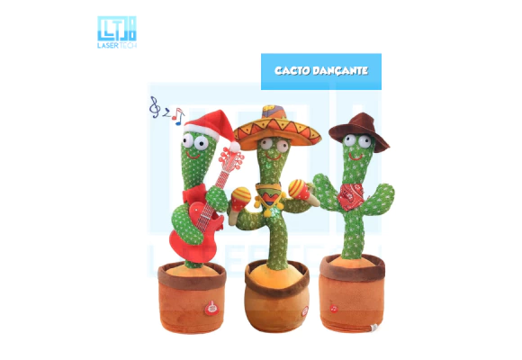 9cefcd15c9574c23ea68a35f8944be8e-51934461c4cd4c2df617164978577331-1024-1024 Cacto Dançante – Brinquedo Musical Interativo e Divertido - Imagem 1