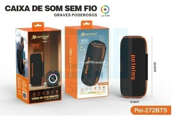 aa79c23e0c6956be3d75969ab918b7f4-b9c7567eed53ce2c2517158833669018-1024-1024 Caixa de Som 30W PEI-272BTS Peining – Graves Potentes e Qualidade Premium - Imagem 1