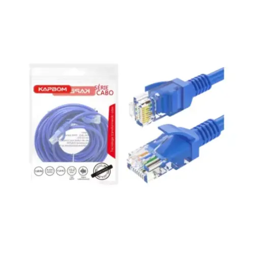 Cabo de Rede 10M KAP-W-10M – Conexão Rápida e Segura