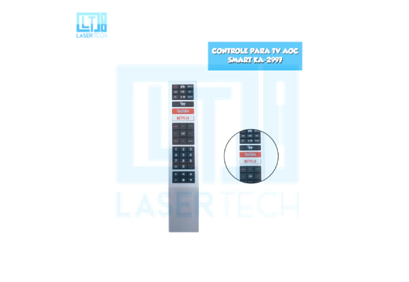 b75994688cd83f9bc178174578c9f7a4-72c1283ab21737019417158876346696-1024-1024 Controle para TV AOC Smart KA-2997 – Compatível e Confiável - Imagem 1