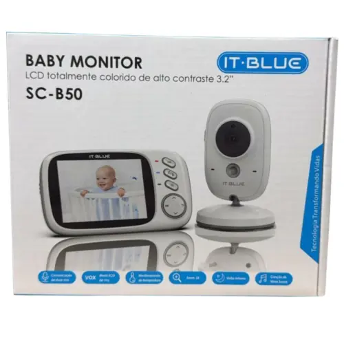 Câmera Babá SC-B50 – Monitor de Vídeo Baby Monitor