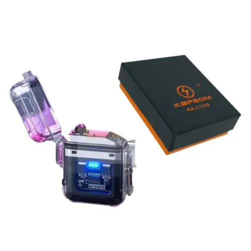 Isqueiro de Plasma com Lanterna KA-L1359 KAPBOM – Moderno e Recarregável