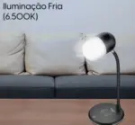 Luminária 3 em 1 com Carregador e Caixa de Som – Moderna e Multifuncional - Imagem 4