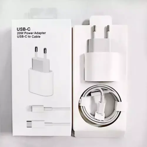Carregador Pro Max USB-C Caixa Branca – Alta Potência e Segurança Total