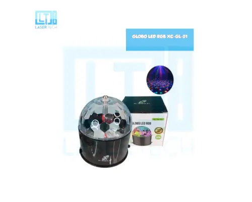 Globo LED RGB XC-GL-01 – Iluminação Decorativa e Efeitos de Cor