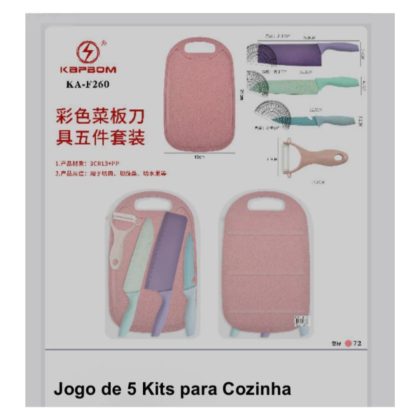 central-multimidia-mp5-player-ley-2061-18-7f959af5287e63412617447193524777-1024-1024 Kit Cozinha com 5 Peças KA-F260 – Prático e Completo - Imagem 1