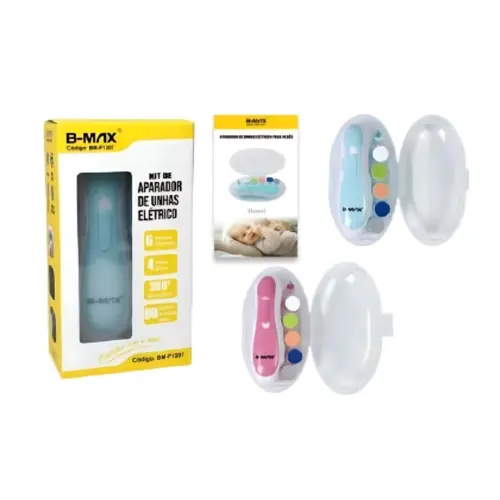Aparador de Unhas Elétrico para Bebês BM-F1207 – Suave e Seguro