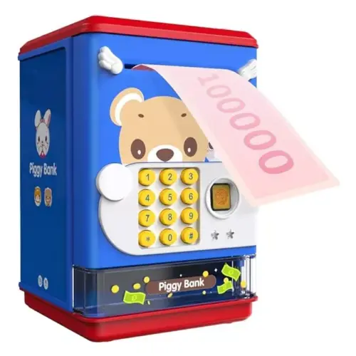 Mini Caixa Eletrônico Infantil MTC-208 – Brinquedo Educativo e Divertido