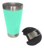 Copo Térmico 473ml Cor Única – Mantém a Temperatura e Tem Design Minimalista - Imagem 9