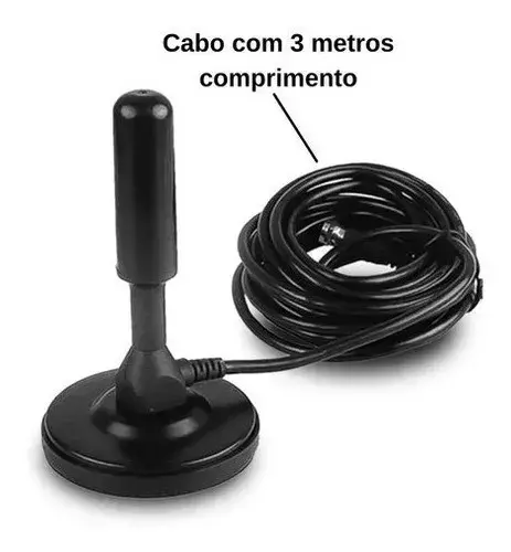 Antena Digital HDTV 3M KA-1097 – Alta Captação de Sinal