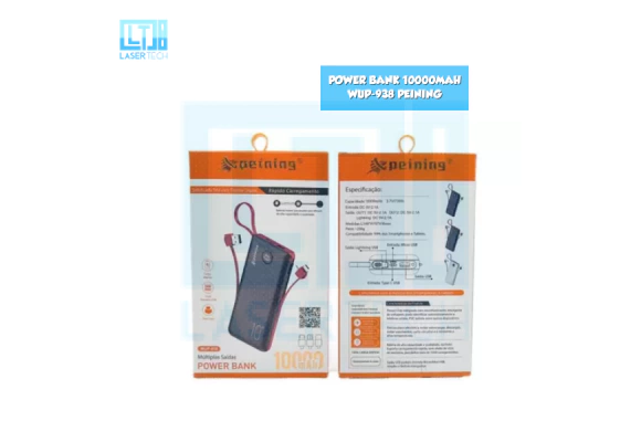 dd603a8a585a294ebcd1fd270591d70b-dd939f2a4d84c98e9117164064815440-1024-1024 Power Bank 10000mAh WUP-938 Peining – Portátil e Potente - Imagem 1