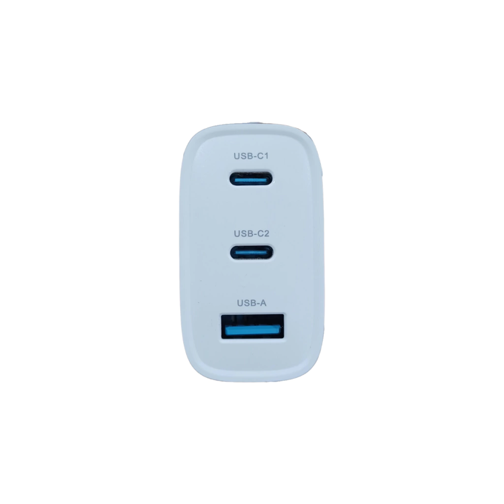 design-sem-nome-12-7e7bd2270552623b0617494722842684-1024-1024 Fonte GaN 45W 2 USB-C + 1 USB PEI-G215 – Carregamento Inteligente e Rápido - Imagem 1