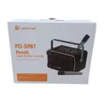 Caixa de Som Portátil PEI-SP07 – Alta Potência e Design Moderno