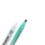 Kit 6 Canetinhas Marca-Texto Apagáveis 70000143 Maxprint – Cores Suaves e Reutilizáveis - Imagem 2