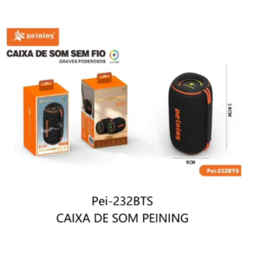 design-sem-nome-45-39b3097df9b53d4a7c17405095643326-1024-1024 Caixa de Som 10W PEI-232BTS Peining – Graves Potentes e Design Moderno - Imagem 1