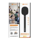 Suporte para Microfone Lapela Sem Fio PEI-IS01 – Prático e Ajustável