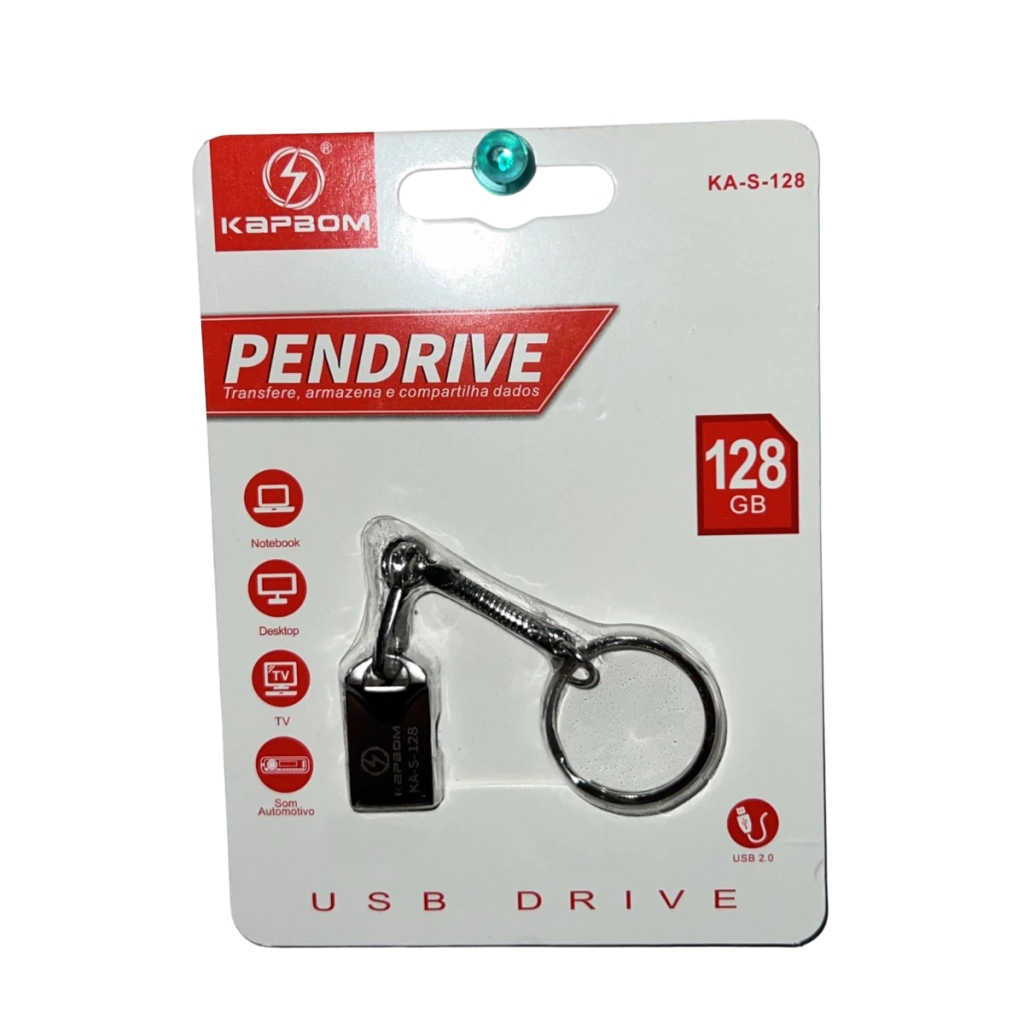 design-sem-nome-58-0f7ac0a6d25dbb142117411753174876-1024-1024 Pen Drive 128GB KAPBOM KA-S-128 – Armazenamento Rápido e Confiável - Imagem 1