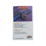 Mouse Gamer com Fio 3600DPI RGB PEI-ME04 – Alta Precisão e Iluminação Vibrante - Imagem 2