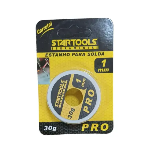 Carretel de Estanho para Solda 1mm AR0245 Startools – Soldagem Precisa e Durável