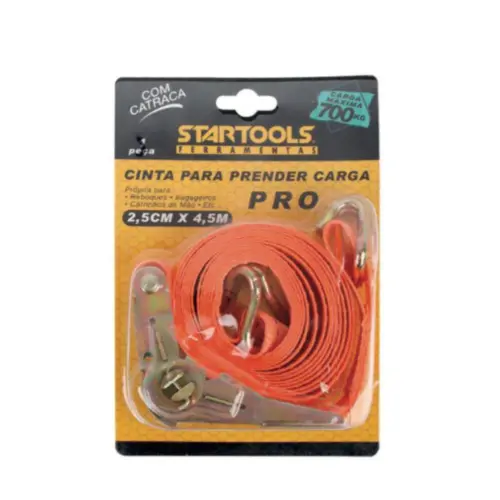 Cinta para Prender Carga até 700Kg AR0293 Startools – Resistência Garantida