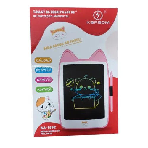 Lousa Mágica Gatinho 8.5” KA-1892 – Diversão e Criatividade