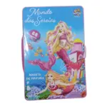 Kit Maleta para Desenhar 68 Peças TK-CR08 – Mundo das Sereias Criativo