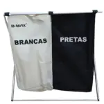 Cesto de Roupa Suja BM-F1320 – Duplo e Dobrável