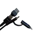 Cabo de Dados 2x1 1.2m 100W PEI-J48 – Reforçado e de Alta Velocidade - Imagem 2