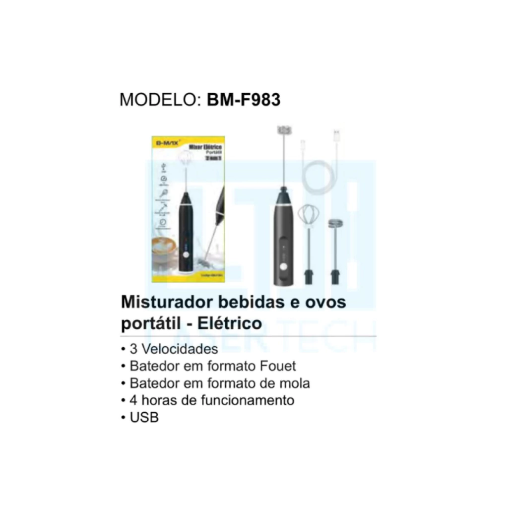 f8106607fd9054b9f1ba1ff7508aa338-7b04e97cff110c311617219364537032-1024-1024 Mixer Misturador Portátil BM-F983 – Ideal para Cozinha e Viagens - Imagem 1