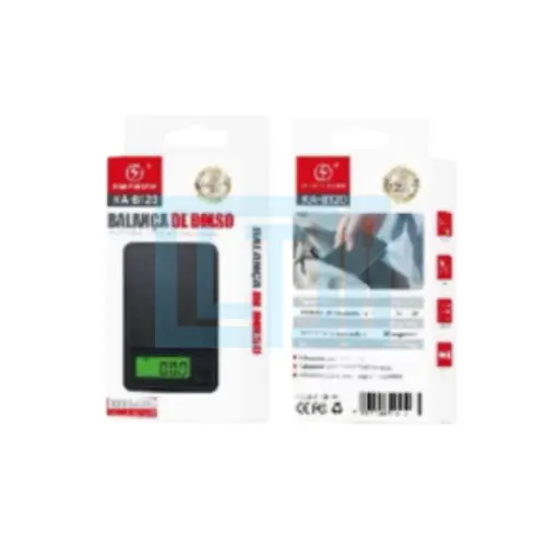 Balança Digital de Bolso 0.1g a 1Kg KA-B120 – Precisão e Portabilidade