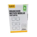 Organizador Modular BM-F1138 – Divisórias Ajustáveis para Gavetas