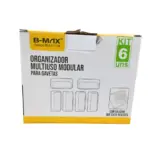 Organizador Modular BM-F1137 – Divisórias Ajustáveis para Gavetas - Imagem 2