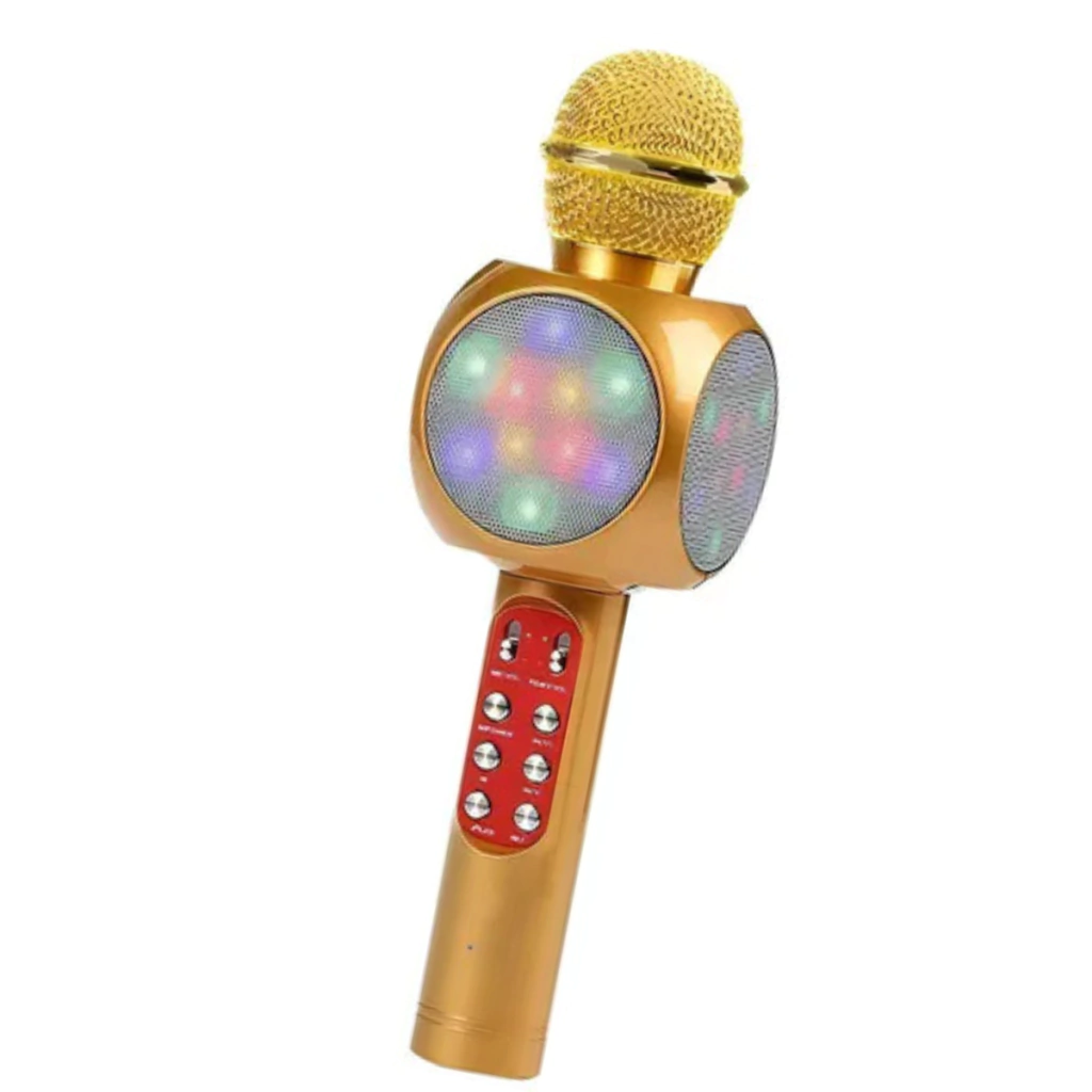 fotos-site-17-3e3aa3e75bbb091f6a17539873821258-1024-1024 Microfone Bluetooth com Alto-Falante 5W A-915C – Som e Diversão em Um Só - Imagem 1