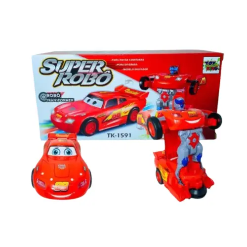 Carrinho Robô com Motor a Pilha TK-1591 – Brinquedo Interativo e Divertido