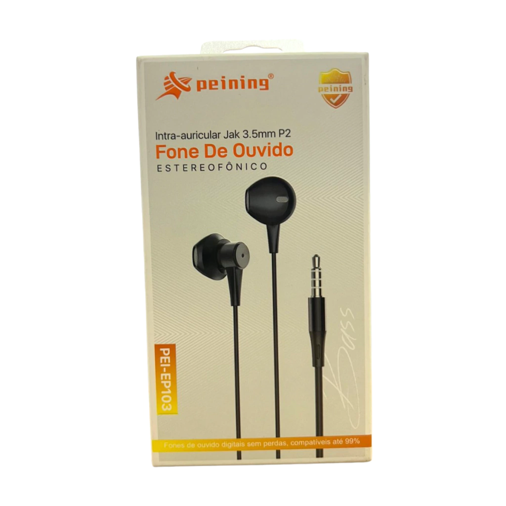 fotos-site-28-3b35e454437864492f17543999524031-1024-1024 Fone de Ouvido P2 PEI-EP103 – Áudio Limpo e Confortável - Imagem 1