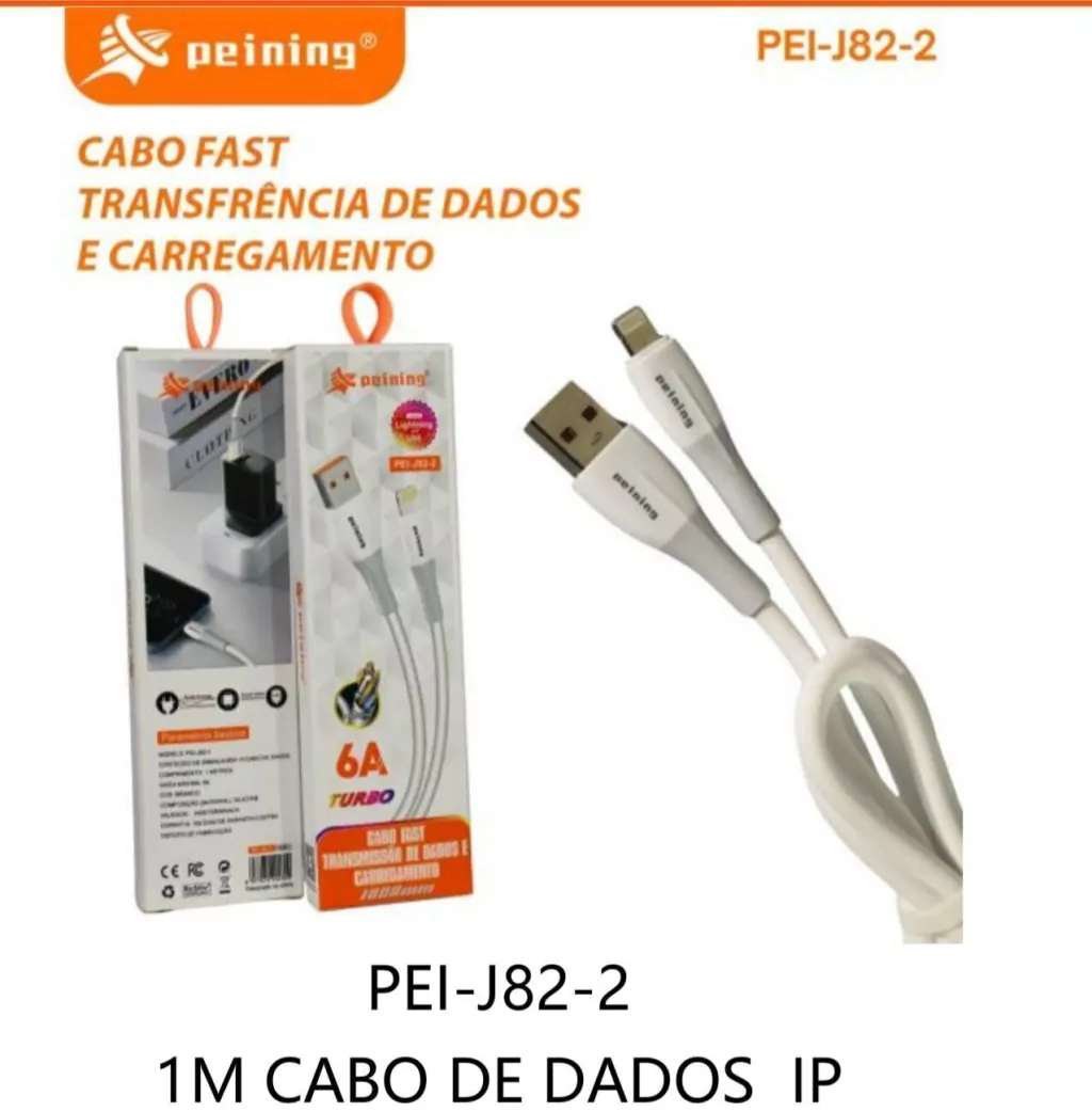 imagem-do-whatsapp-de-2024-12-10-as-09-36-19_26b004b2-8a5575dc1b0e067f4217338422114898-1024-1024 Cabo de Dados iOS/USB 1M PEI-J82-2 – Carregamento Rápido e Seguro - Imagem 1