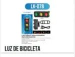 Lanterna para Bicicleta LK-078 – Segurança e Iluminação Noturna - Imagem 4