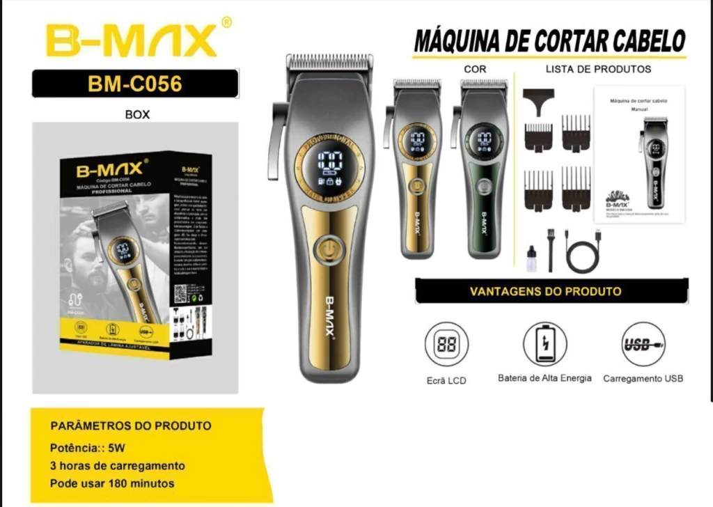 imagem-do-whatsapp-de-2025-04-02-as-11-37-00_5ef2acfe-825741a4f9f90bdaf417436867912748-1024-1024 Máquina de Cortar Cabelo Profissional BM-C056 – Potência e Precisão - Imagem 1